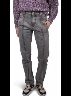 Jeans Tijackom faded grijs | DELSCHER. Fashion