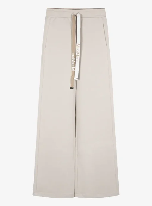 Jersey jogger beige Bali | DELSCHER. Fashion