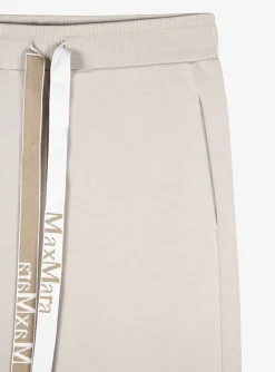 Jersey jogger beige Bali | DELSCHER. Fashion