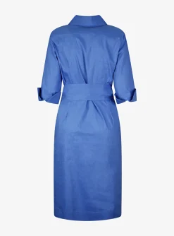 Jurk croatie blauw | DELSCHER. Fashion