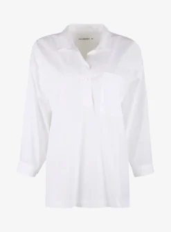 Kalys blouse tuniek wit | DELSCHER. Fashion