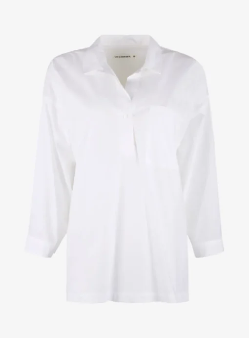 Kalys blouse tuniek wit | DELSCHER. Fashion