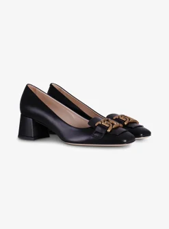 Kate Pump leder zwart | DELSCHER. Fashion