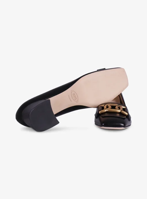 Kate Pump leder zwart | DELSCHER. Fashion