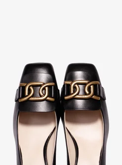 Kate Pump leder zwart | DELSCHER. Fashion