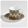 Koffie kop en schotel Jarris 148 set van 2 | DELSCHER. Fashion