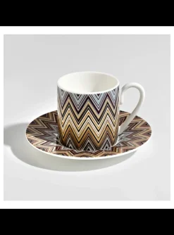 Koffie kop en schotel Jarris 148 set van 2 | DELSCHER. Fashion