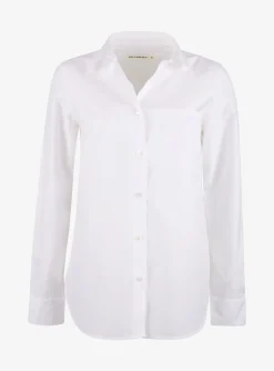 Lenon blouse wit oversized | DELSCHER. Fashion