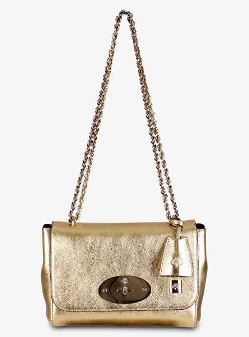 Lily bag small goud | DELSCHER. Fashion
