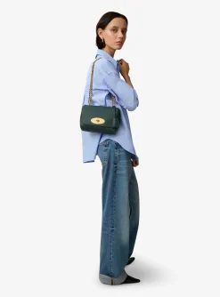 Lily bag small mulberry green | DELSCHER. Fashion