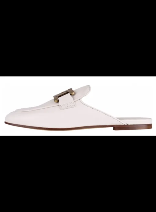 Loafer slide offwhite logo | DELSCHER. Fashion