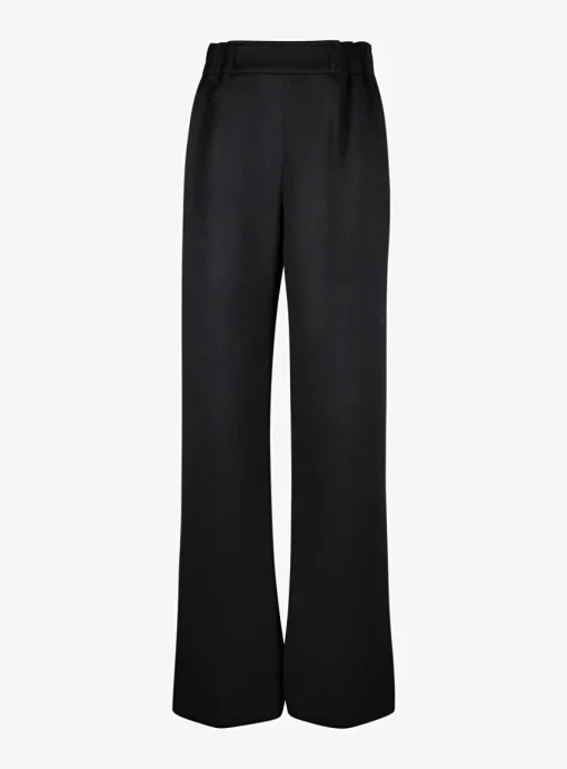 Pantalon blake scuba zwart | DELSCHER. Fashion