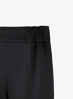 Pantalon blake scuba zwart | DELSCHER. Fashion