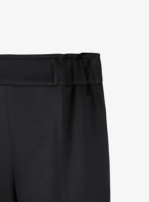 Pantalon blake scuba zwart | DELSCHER. Fashion