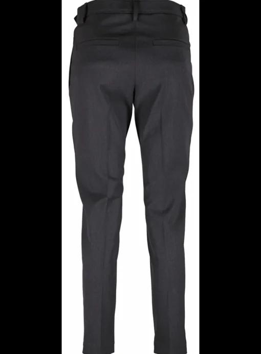 Pantalon coolwool antraciet | DELSCHER. Fashion