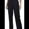Pantalon coolwool zwart | DELSCHER. Fashion