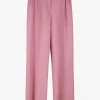 Pantalon durante roze | DELSCHER. Fashion