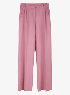 Pantalon durante roze | DELSCHER. Fashion