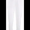 Pantalon katoen winter wit | DELSCHER. Fashion