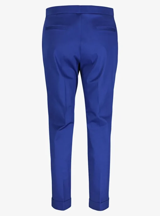 Pantalon kobaltblauw | DELSCHER. Fashion