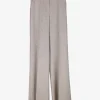 Pantalon pontiac wol cashmere grain beige | DELSCHER. Fashion