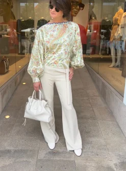 Pantalon Salvia kiezelbeige | DELSCHER. Fashion