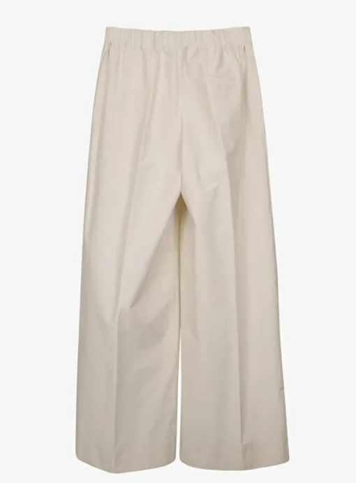 Pantalon Scilla wide leg beige | DELSCHER. Fashion