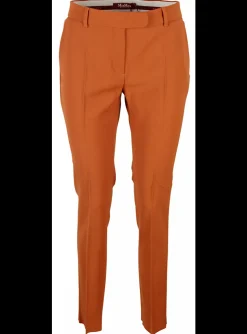 Pantalon vino orange MaxMara studio | DELSCHER. Fashion