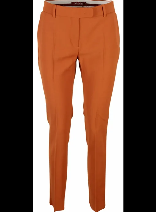 Pantalon vino orange MaxMara studio | DELSCHER. Fashion