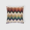 Phrae kussen multi-color zigzag | DELSCHER. Fashion