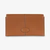 Portemonnee leder cognac | DELSCHER. Fashion