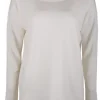 Pull cashmere offwhite | DELSCHER. Fashion