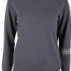 Pull cashmere ronde hals grijs | DELSCHER. Fashion