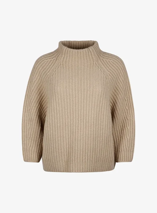 Pull fallou camel | DELSCHER. Fashion
