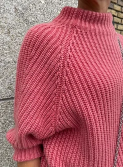 Pull Fallou roodtint | DELSCHER. Fashion