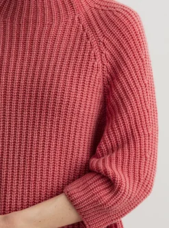 Pull Fallou roodtint | DELSCHER. Fashion