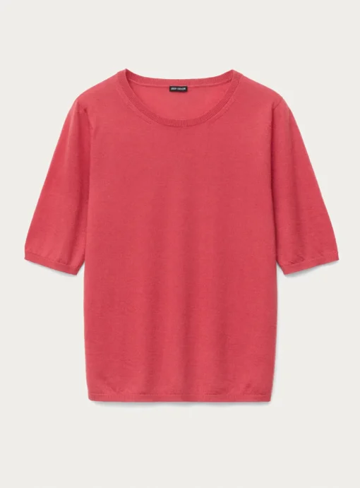 Pull lily cashmere roodtint | DELSCHER. Fashion