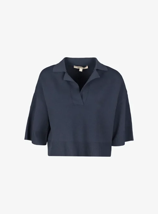 Pull lorna-persy polo marine | DELSCHER. Fashion