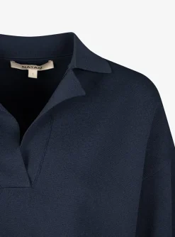 Pull lorna-persy polo marine | DELSCHER. Fashion