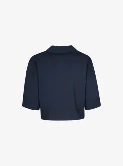 Pull lorna-persy polo marine | DELSCHER. Fashion