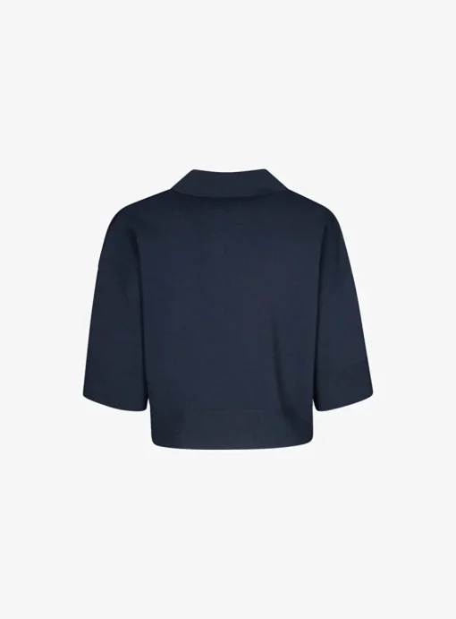 Pull lorna-persy polo marine | DELSCHER. Fashion