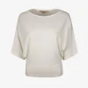 Pull loyd-persy vleermuismouw offwhite | DELSCHER. Fashion