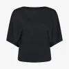 Pull loyd-persy vleermuismouw zwart | DELSCHER. Fashion