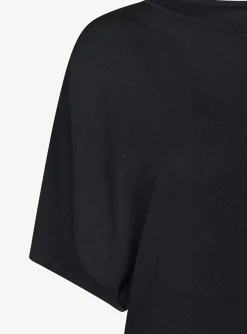 Pull loyd-persy vleermuismouw zwart | DELSCHER. Fashion
