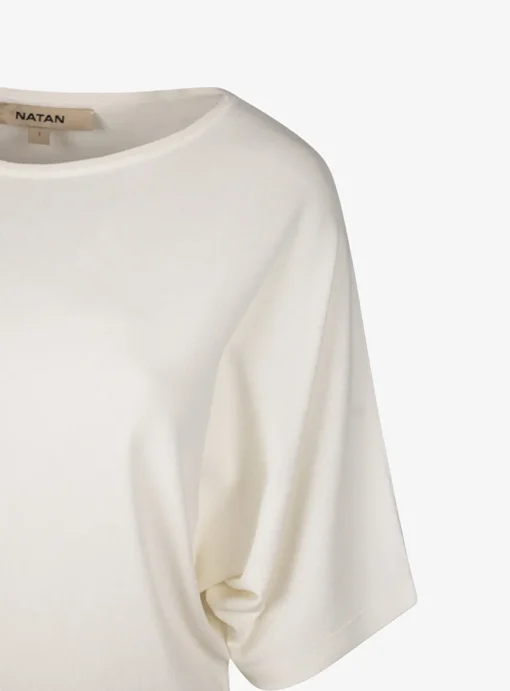 Pull loyd-persy vleermuismouw offwhite | DELSCHER. Fashion