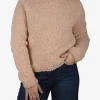 Pull nude tint boucle | DELSCHER. Fashion