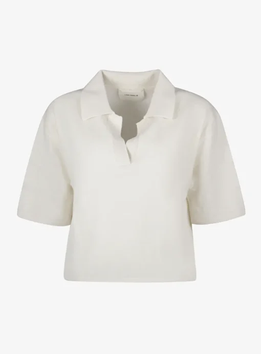 Pull polo cashmere creme | DELSCHER. Fashion