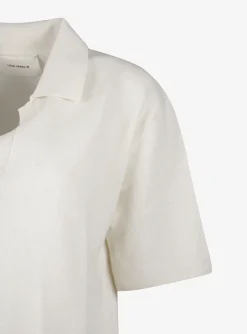 Pull polo cashmere creme | DELSCHER. Fashion