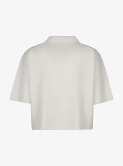 Pull polo cashmere creme | DELSCHER. Fashion