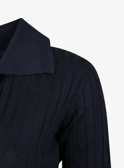 Pull polo freda marine | DELSCHER. Fashion